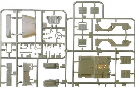 1/35 M38AIC 1/4T 106mm Rec.Rifle Tepmesiz Toplu Askeri Arazi Aracı Maketi, AFV Club 35S19