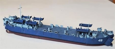 1/350 US WW2 LST-1 Class Çıkartma Gemisi Maketi, AFV Club SE73515
