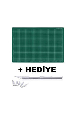 Kesim Matı - Kesim Altlığı 60x90cm (a1) + Kretuar Hediyeli