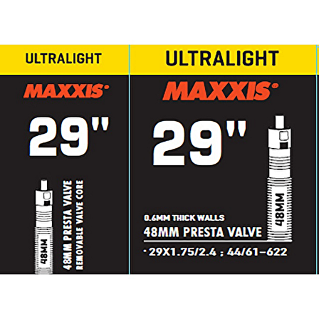 MAXXIS ULTRALIGHT TUBE 29X1.752.40 48mm PRESTA İÇ LASTİK