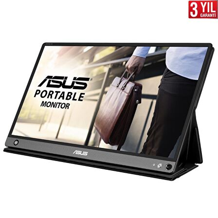 Asus ZENSCREENMB16AWP 15.6 inç 5 ms HDMI 60 Hz LED Full HD Profesyonel Bilgisayar Monitörü