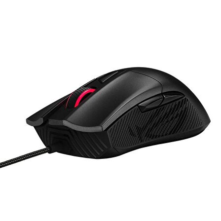 ASUS ROG GLADIUS II CORE FPS OYUNCU MOUSE - 6200 DPI SENSOR, AURA SYNC RGB, ÖRGÜLÜ KABLO