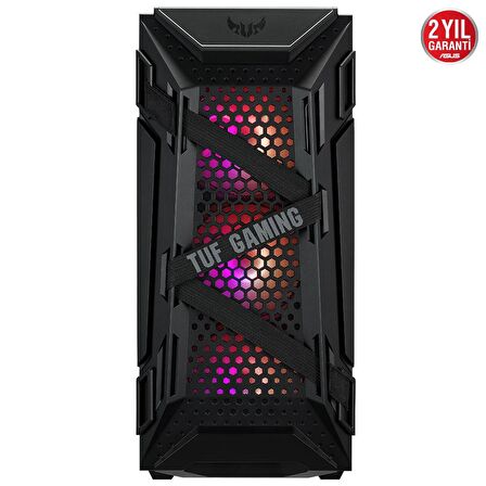 Asus Tuf Gaming Gt301 4 Fanlı Siyah ATX Oyuncu Bilgisayar Kasası