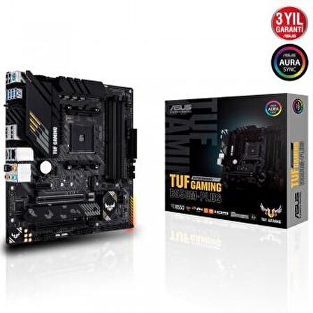 Asus B550M-Plus AMD B550 AM4 DDR4 4400 MHz Gaming Anakart