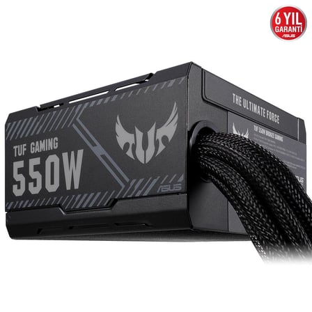 ASUS TUF GAMING 550B 80 PLUS BRONZE 550W GÜÇ KAYNAĞI