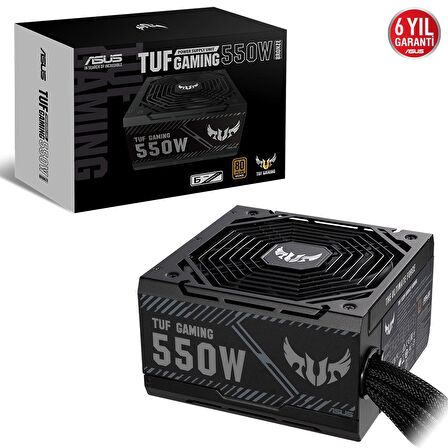 ASUS TUF GAMING 550B 80 PLUS BRONZE 550W GÜÇ KAYNAĞI