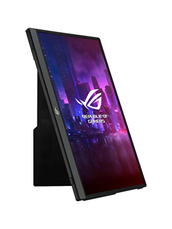 ASUS ROG Strix XG16AHPE 15,6 Taşınabilir USB Gaming Monitör IPS G-Sync Uyumlu 1920X1080 3MS 144Hz USB Type-C Micro-HDMI MM 3 Yıl Mat Ekran,Dahili Batarya, Eyecare Monitör