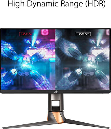 Asus Rog Swift PG259QNR 24.5" 1 ms Full HD Pivot IPS 360 Hz Oyuncu Monitörü - Teşhir