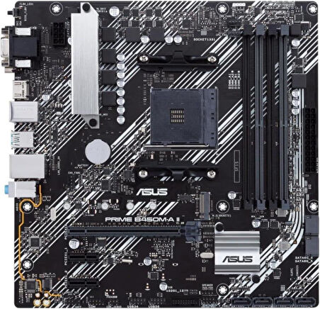 Asus Prime B450M-A II AMD AM4 DDR4 Micro ATX Anakart Teşhir