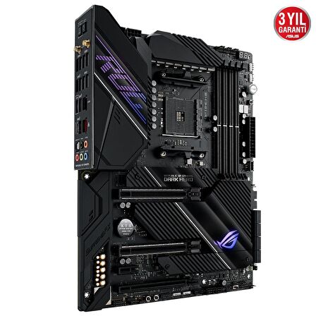 Asus ROG CROSSHAIR VIII DARK HERO AMD X570 AM4 DDR4 5100 MHz Gaming Anakart