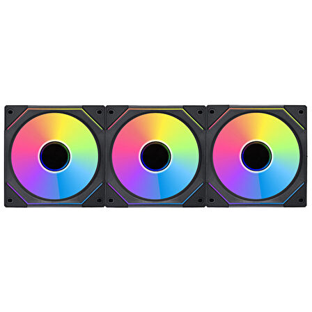 Lian Li UNI Fan SL Infinity 120 RGB Black UF-SLIN120-3B 3x120mm ARGB Siyah Kasa Fanı