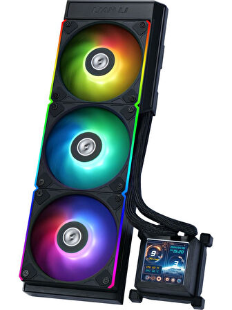 Lian Li Hydro-Shift LCD 360 Siyah RGB İşlemci Sıvı Soğutucu G89.GHSLCD36RB.00