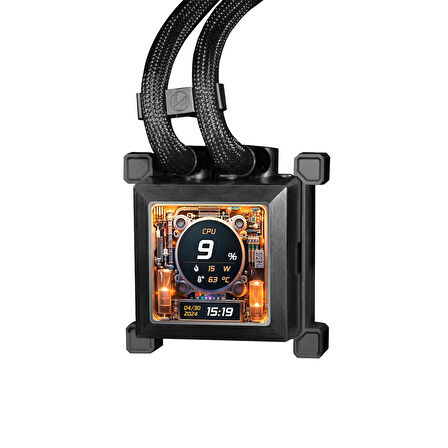 Lian Li Hydro-Shift LCD 360 Siyah Performance Fan İşlemci Sıvı Soğutma 