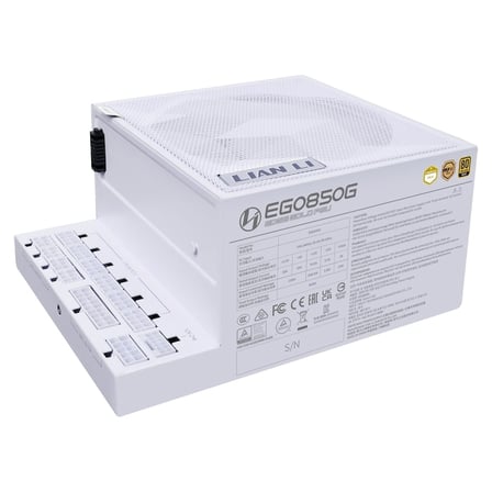 Lian Li Edge850 Beyaz 850W 80+ Gold ATX Power Supply (G9P.EG0850G.W000.EU)