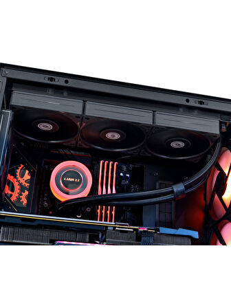 Lian Li Galahad II Lite Performance AIO 360mm Siyah ARGB İşlemci Sıvı Soğutucu G89.GA2L36PB.00