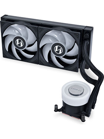 Lian Li Galahad II Lite AIO 240mm Siyah ARGB İşlemci Sıvı Soğutucu G89.GA2L24RB.00
