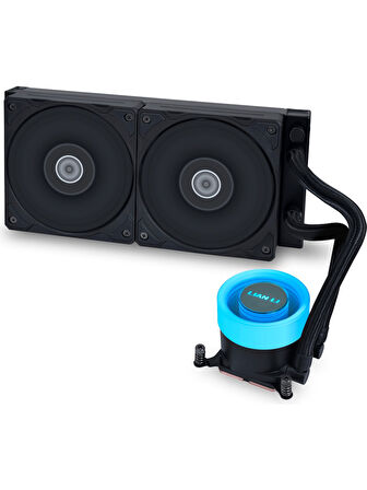 Lian Li Galahad II Lite Performance AIO 240mm Siyah ARGB İşlemci Sıvı Soğutucu G89.GA2L24PB.00