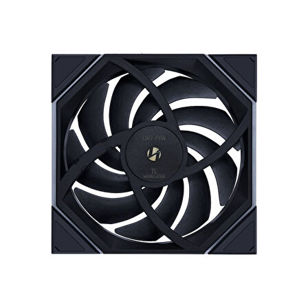 Lian Li UNI FAN REVERSE TL WIRELESS LCD 1x140mm Siyah Kasa Fanı (G99.14RTL1W1B.00)