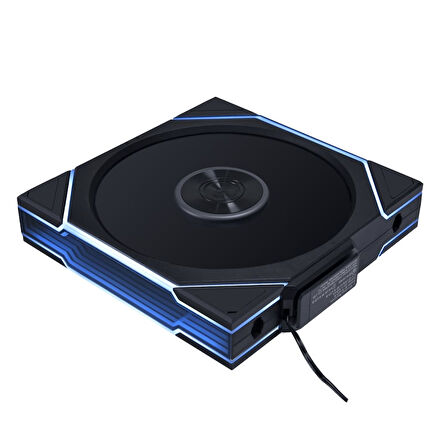 Lian Li UNI FAN REVERSE TL WIRELESS LCD 1x140mm Siyah Kasa Fanı (G99.14RTL1W1B.00)