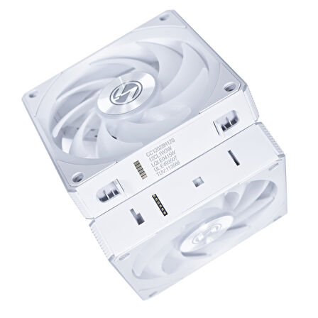 LIAN LI UNI FAN CL Wireless Reverse 3x120 Beyaz Kasa Fanı (G99.12RCL1W3W.00)