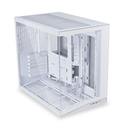Lian Li O11 Dynamic Flow Mini V2 Mid Tower ATX Kasa Beyaz (G99.O11DMIV2FW.00)