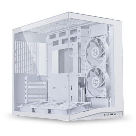 Lian Li O11 Dynamic Flow Mini V2 Mid Tower ATX Kasa Beyaz (G99.O11DMIV2FW.00)