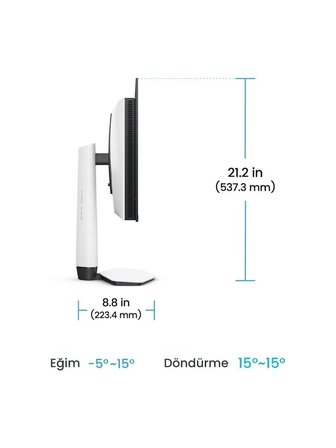 Benq Mobiuz EX271QZ 27'' OLED 2k 500Hz 0,03MS HDMI USB HDR500 Eye Care Oyun Monitörü