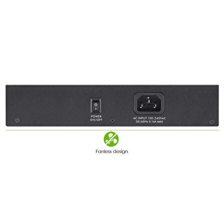 Zyxel GS1100-16 16 Port Gigabit Yönetilemez Switch