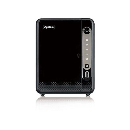 ZYXEL NAS326 NAS KAYIT CİHAZI (512MB RAM) 12TBx2 (2 DİSK YUVALI) (3,5" veya 2,5")