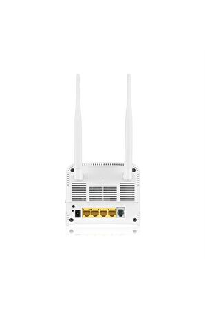 Zyxel P1302-T10D V3 Adsl2+ Kablosuz 300Mbps 4 Port