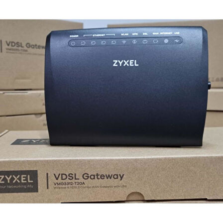 Zyxel VMG3312-T20A VDSL Fiber VPN 4Port Kablosuz Modem