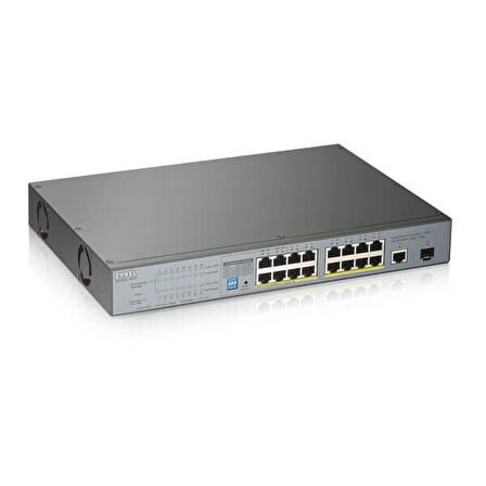 ZYXEL GS1300-18HP 18 PORT YÖNETİLEMEZ POE SWITCH (170 WATT)