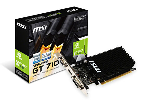 MSI GeForce GT 710 64 Bit DDR3 2 GB Ekran Kartı