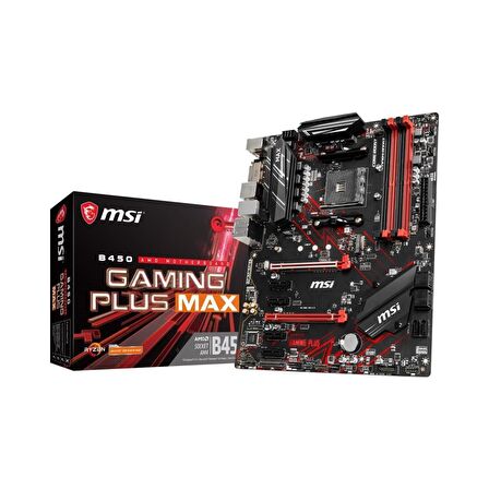 MSI B450 GAMING PLUS MAX AM4 DDR4 3466(OC)DVI HDMI USB3.2 ATX