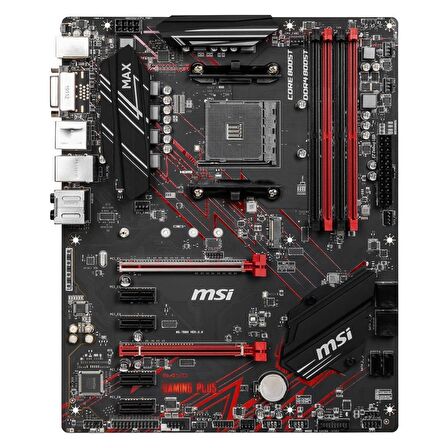 MSI B450 GAMING PLUS MAX AM4 DDR4 3466(OC)DVI HDMI USB3.2 ATX