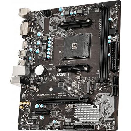 MSI B450M-A Pro Max AMD A450 AM4 DDR4 4133 MHz Masaüstü Anakart