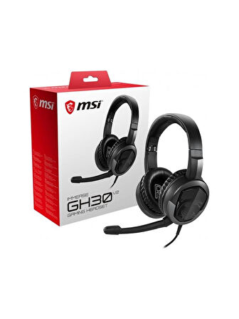 MSI IMMERSE GH30 V2 Kablolu Kulak Üstü Oyuncu Kulaklığı Outlet