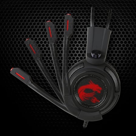 MSI IMMERSE GH30 V2 Kablolu Kulak Üstü Oyuncu Kulaklığı - TEŞHİR