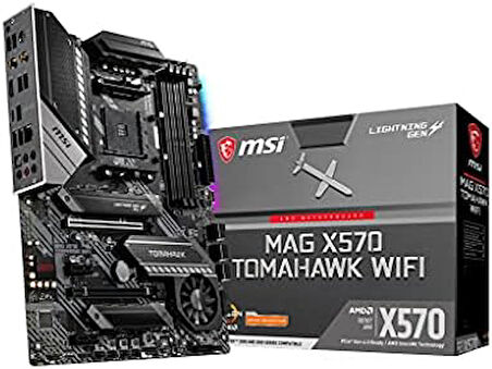 MSI Mag X570 Tomahawk Wi-Fi AMD AM4 DDR4 ATX Anakart OUTLET