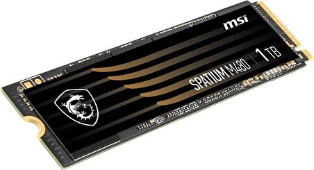 MSI SSD SPATIUM M480 PCIe 4.0 NVMe M.2 1TB R:7000 W:5500