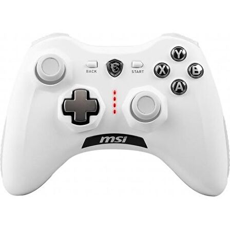 MSI FORCE GC30 V2 Beyaz PC ve Android Uyumlu Kablosuz Game Pad