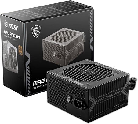 MSI MAG A550BN 550 W Power Supply Outlet