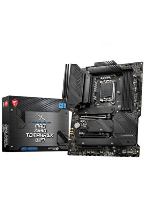 MSI Mag Z690 Tomahawk Wi-Fi Intel LGA1700 DDR5 ATX Anakart Teşhir