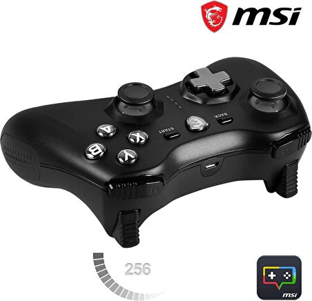 MSI Force GC20 V2 PC Android Uyumlu Siyah Gamepad