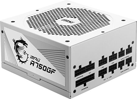MSI MPG A750GF WHITE 750W 80+ GOLD POWER SUPPLY-BEYAZ