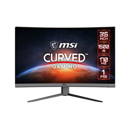 31.5 MSI G32CQ4 E2 CURVED 1500R VA 2560X1440 (WQHD) 16:9 170HZ 1MS FREESYNC PREMIUM GAMING MONITOR