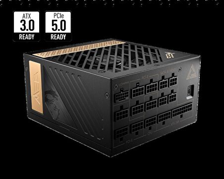 MSI PSU MEG AI1300P PCIE5 1300W 80+ PLATINUM POWER SUPPLY