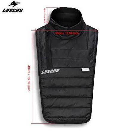 Forte Gt 1343 Polar Koruma Motosiklet Boyun Göğüs Rüzgar Koruma S-M Beden