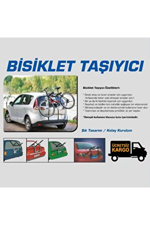 Xbyc 102 Bisiklet Taşıyıcı 2'li Kayış Destekli