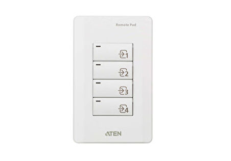 Aten VPK104 4 Düğmeli Uzaktan Kontrol Tuş Takımı (ATEN-VP1420/VP1421 Sunum Matrix İçin)